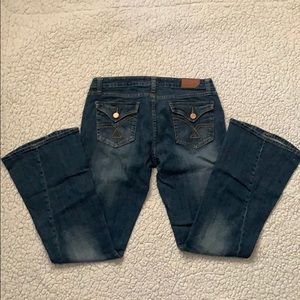Vigoss Dark Wash Flare size 11 jeans.